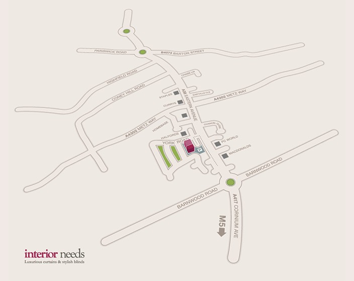 Interior Needs Interior Needs map illustration
