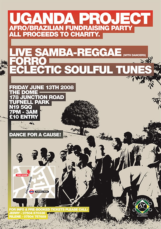 Leaflet, Poster and Flyer Designs Uganda Project poster design