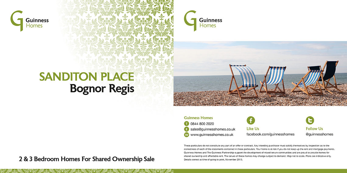 Guinness Homes Brochure design - Guinness Homes