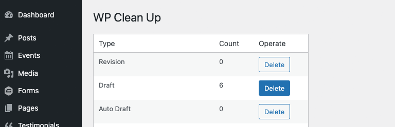 5 Essential WordPress Plugins to Increase Website Performance WP Clean Up WordPress plugin banner