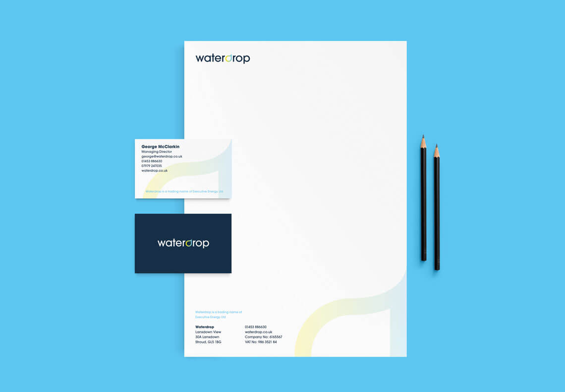 Waterdrop Waterdrop corporate identity